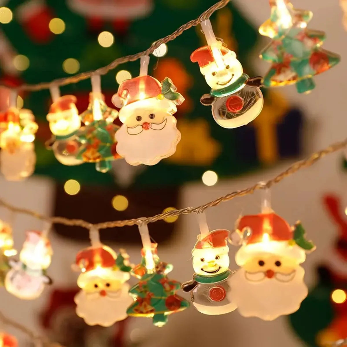 Guirlande Lumineuse Père Noël