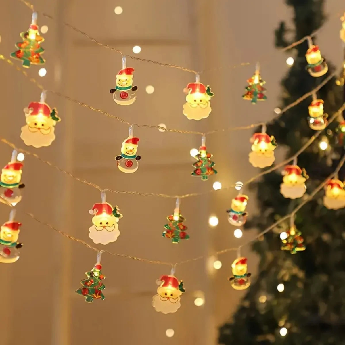 Guirlande Lumineuse Père Noël de qualité