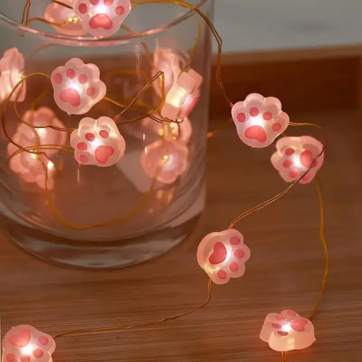 Guirlande Lumineuse Patte de Chat