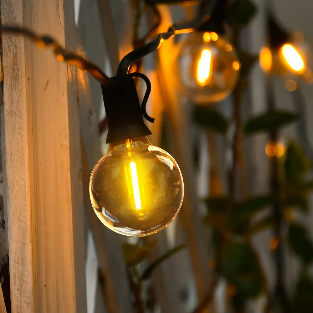 Guirlande Lumineuse Style Industriel Extérireur Stylé