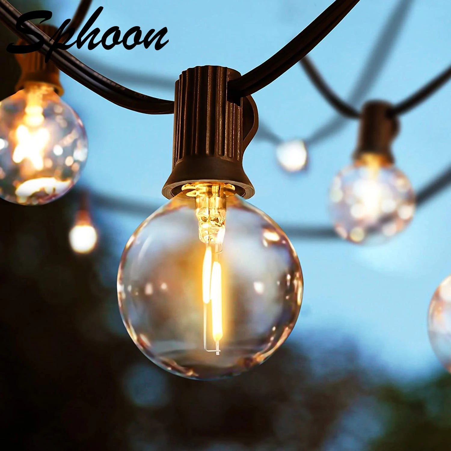 Guirlande Lumineuse en Verre moderne