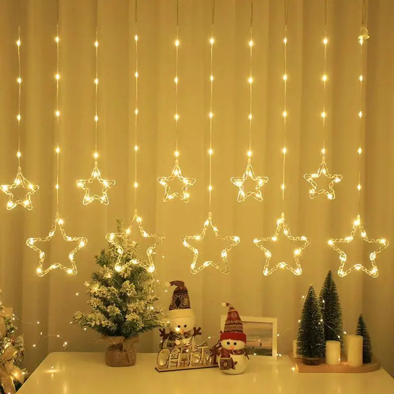 Guirlande Lumineuses Suspendue Etoiles romantique