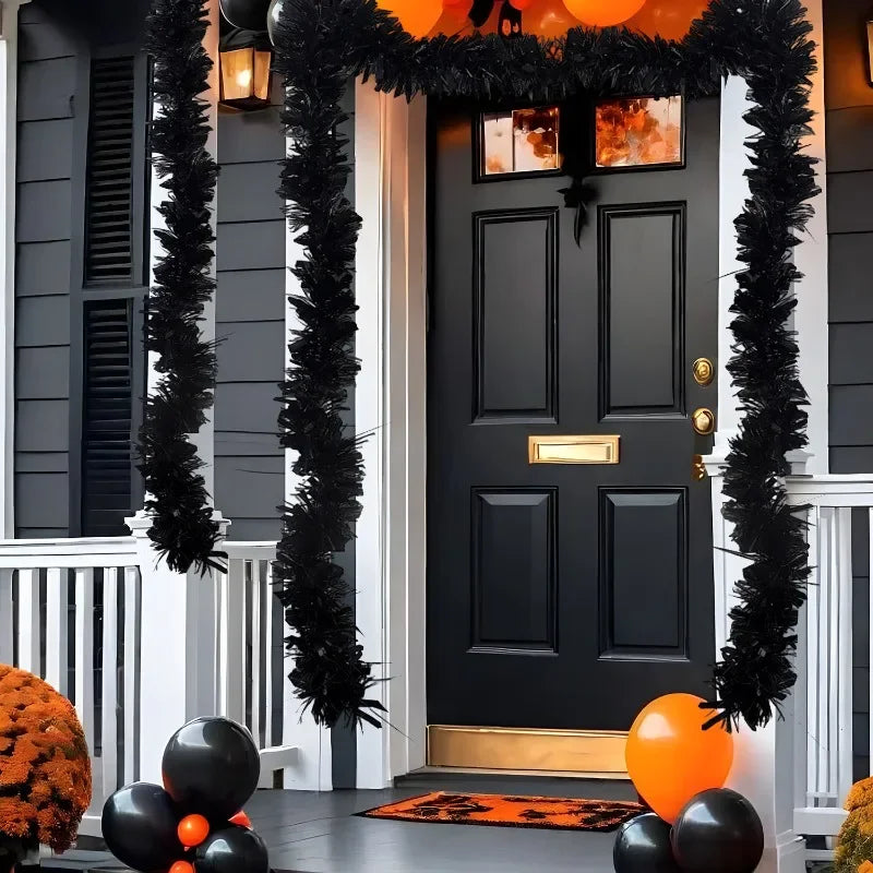 Guirlande Noire Noël