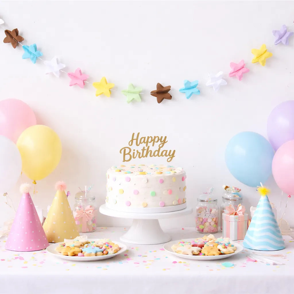 Guirlande Papier Etoile 3D Festive
