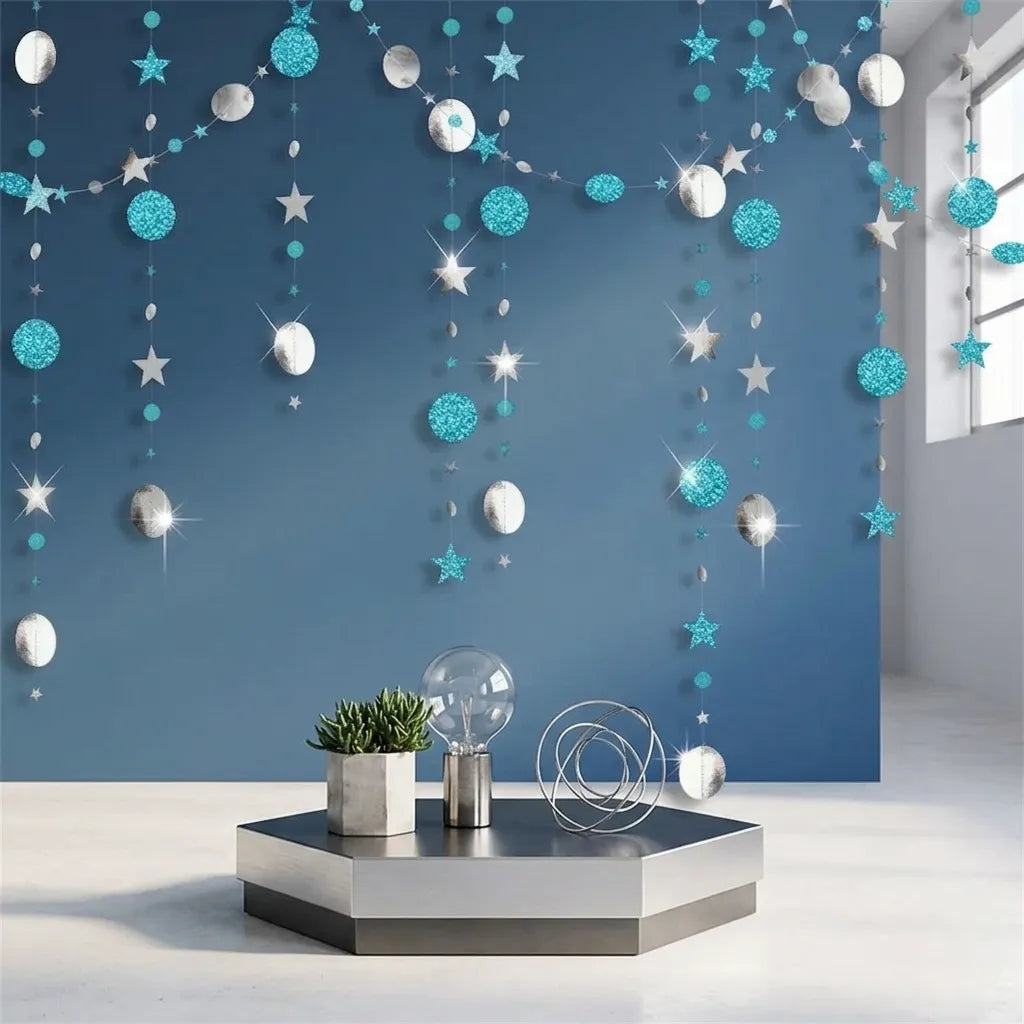 Guirlande Ronds et Etoiles Design