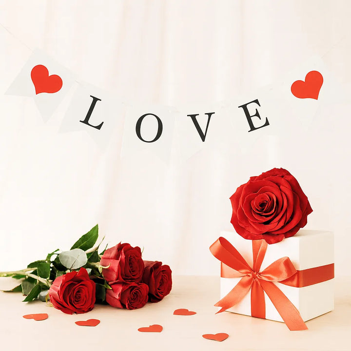 Guirlande Saint-Valentin LOVE