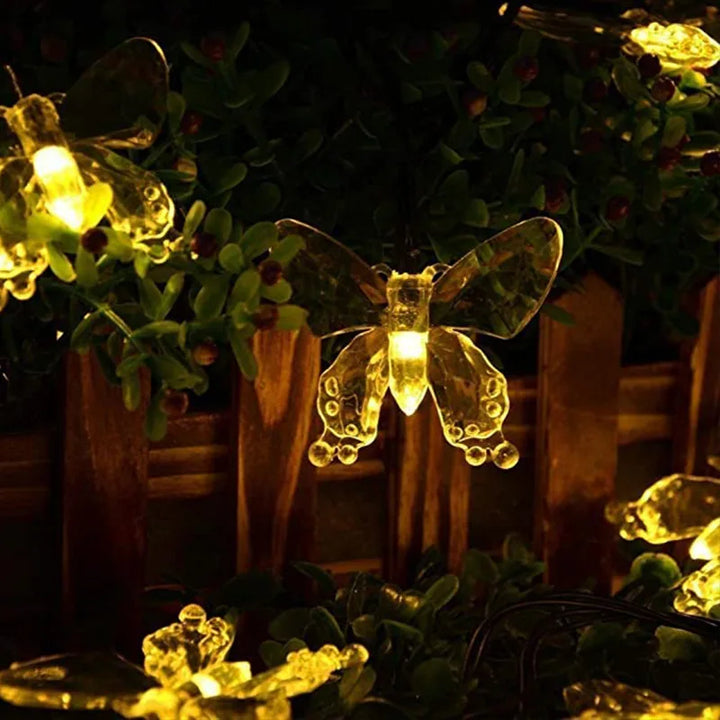 Guirlande Solaire Déco Papillons