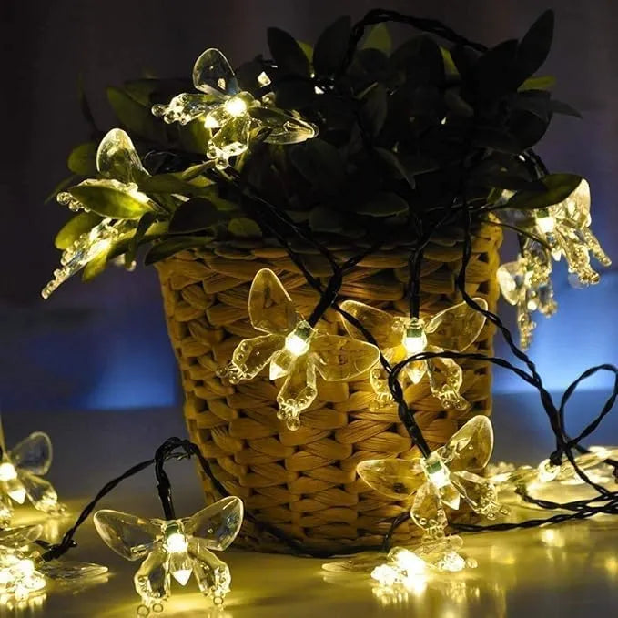 Guirlande Solaire Déco Papillons Stylées