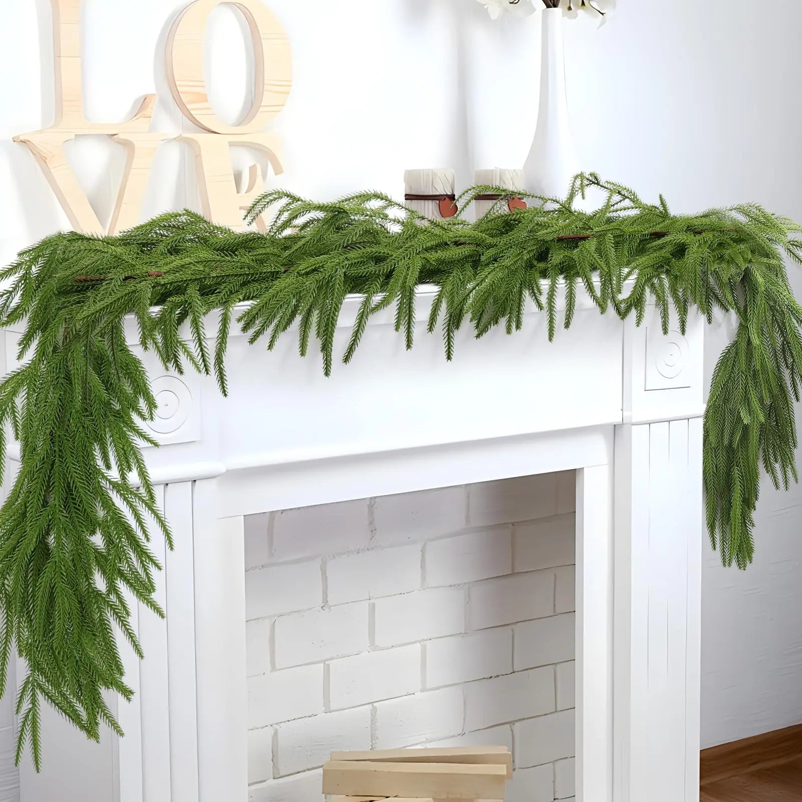Guirlande Verte Décorative Noël