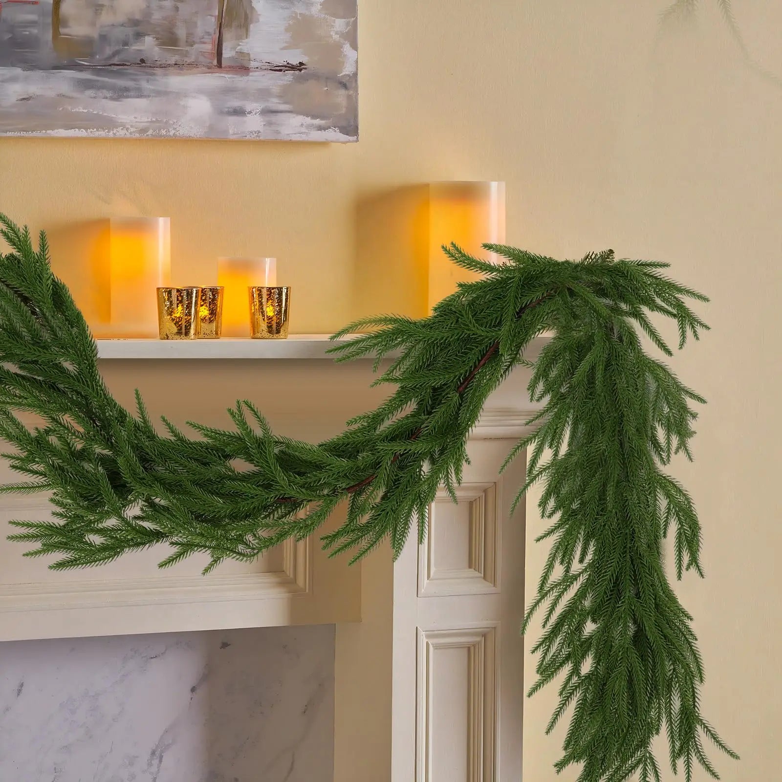 Guirlande Verte Décorative Noël Design