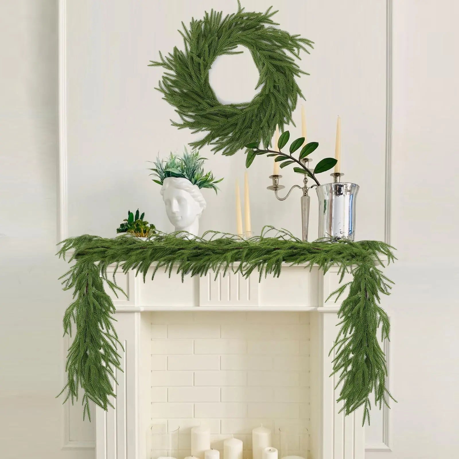 Guirlande Verte Décorative Noël Ensemble