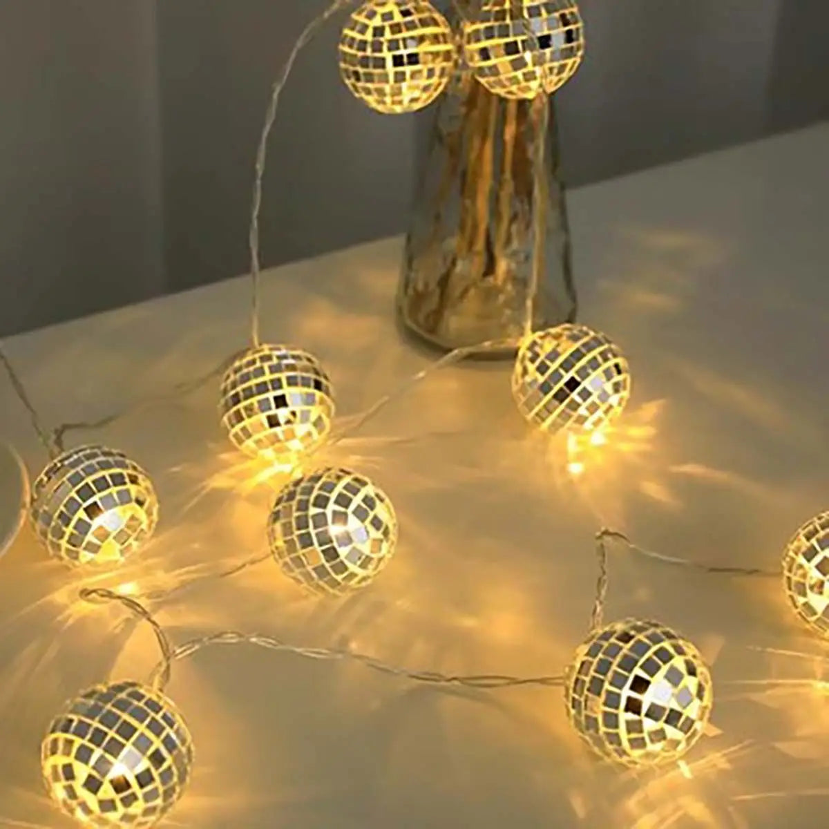 Guirlande de Boules Disco Moderne