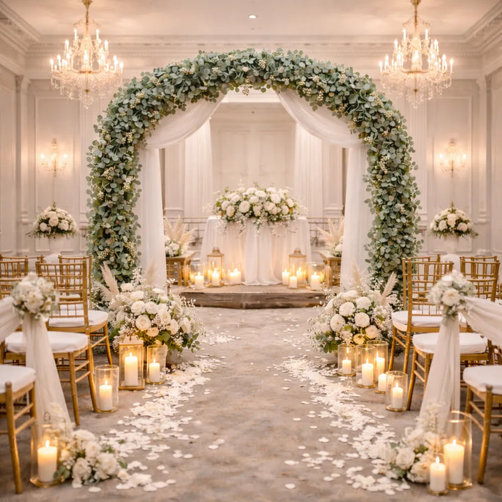 Guirlande de Feuilles d’Eucalyptus Pour Arche