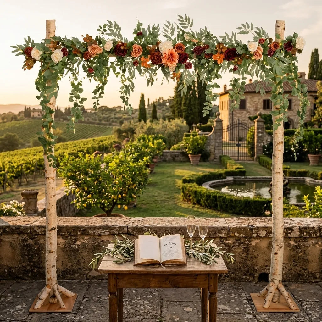 Guirlande de Fleurs Décorative d’Arche Mariage Unique