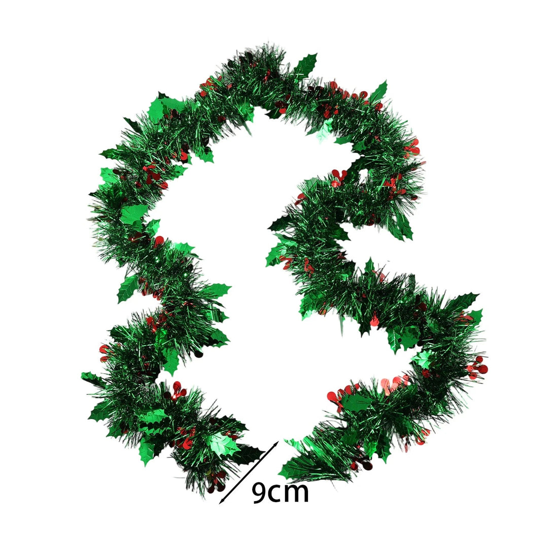 Guirlande de Noël Houx Verte Noël