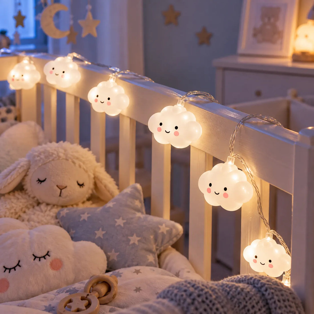 Guirlande de Nuages Lumineux Design