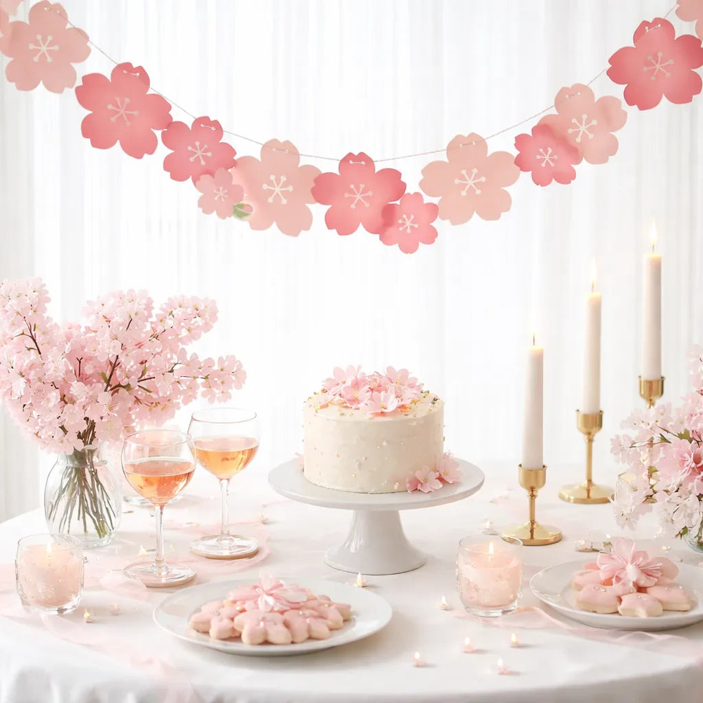 Guirlande de Sakura en Papier Design
