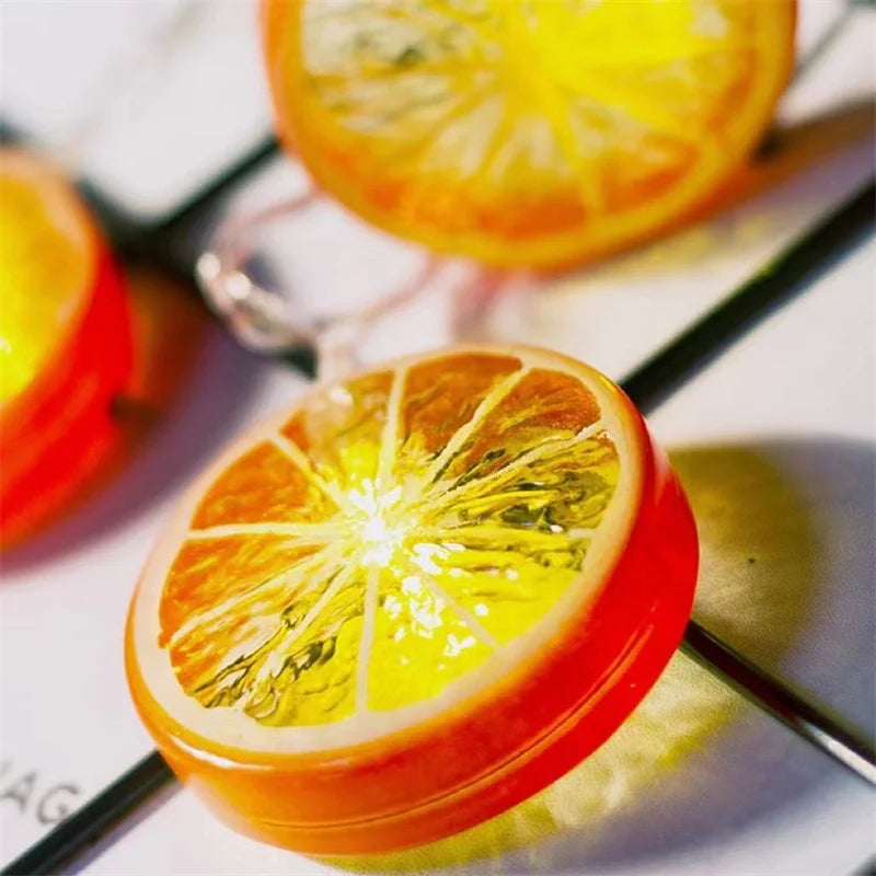 Guirlande de Tranches d’Orange Réaliste