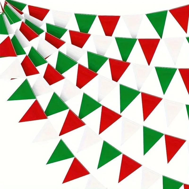 Guirlande en Plastique Tricolore Harmonieux