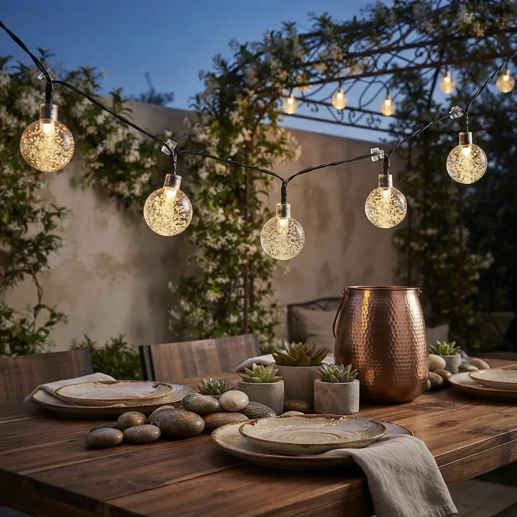 Guirlandes Lumineuse LED Blanc Chaud Minimaliste