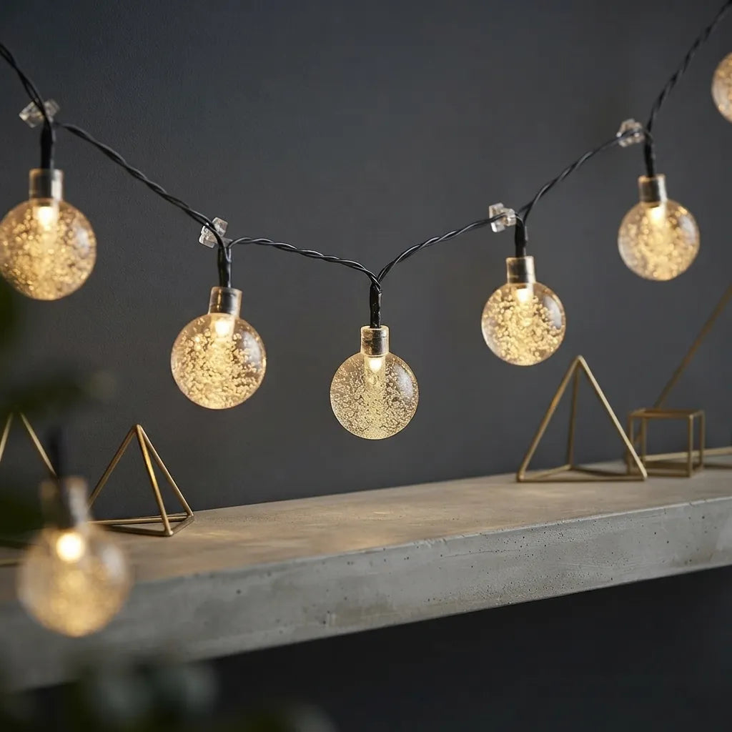 Guirlandes Lumineuse LED Blanc Chaud Moderne