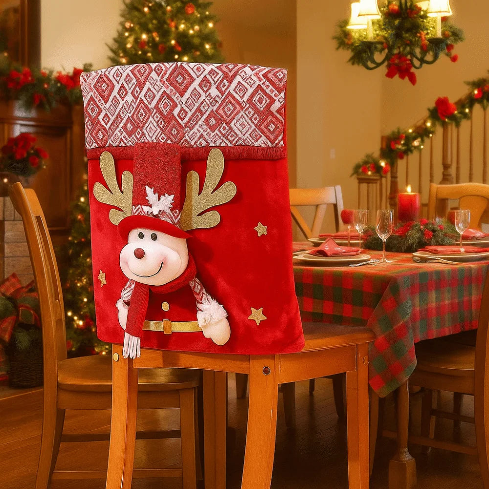 Housse de Chaise 3D Cerf Adorable