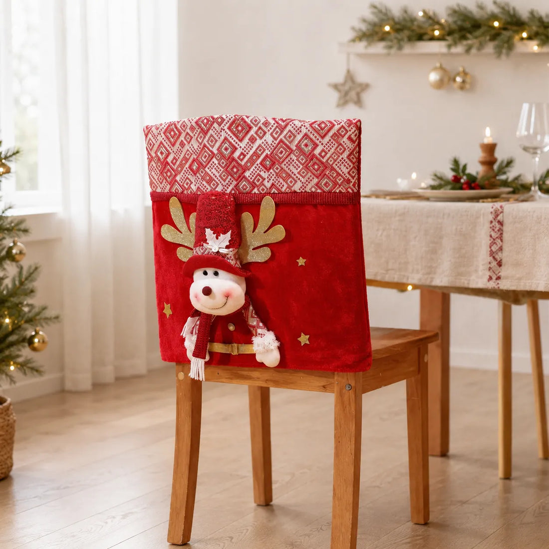 Housse de Chaise 3D Cerf Pratique