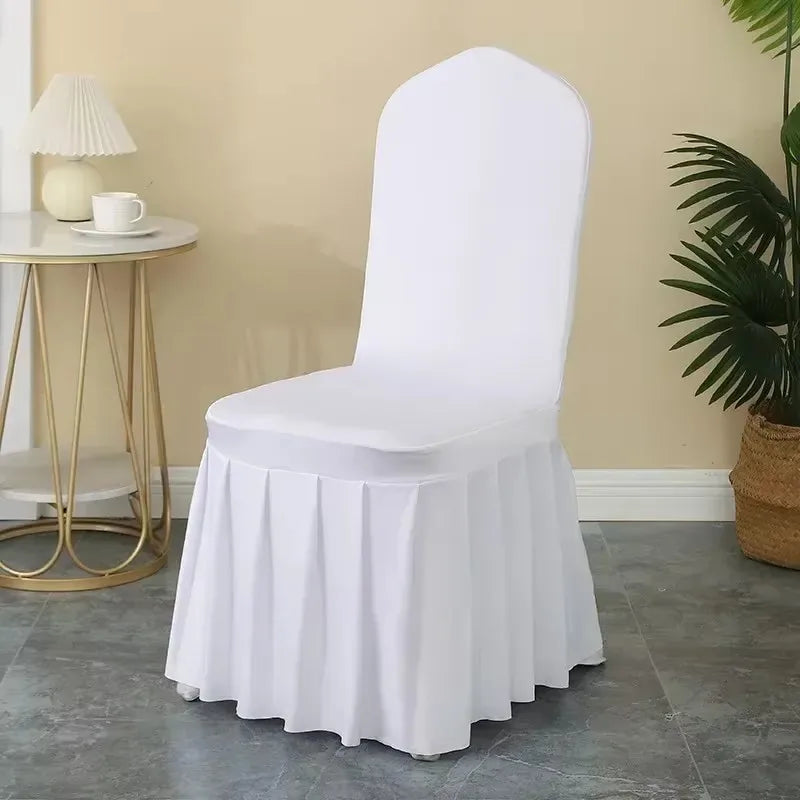 Housse de Chaise Blanche pour Mariage Unique
