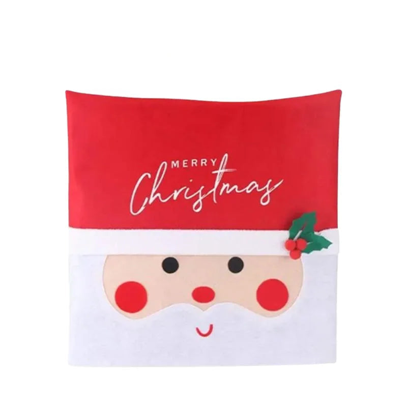 Housse de Chaise LED Noël chic