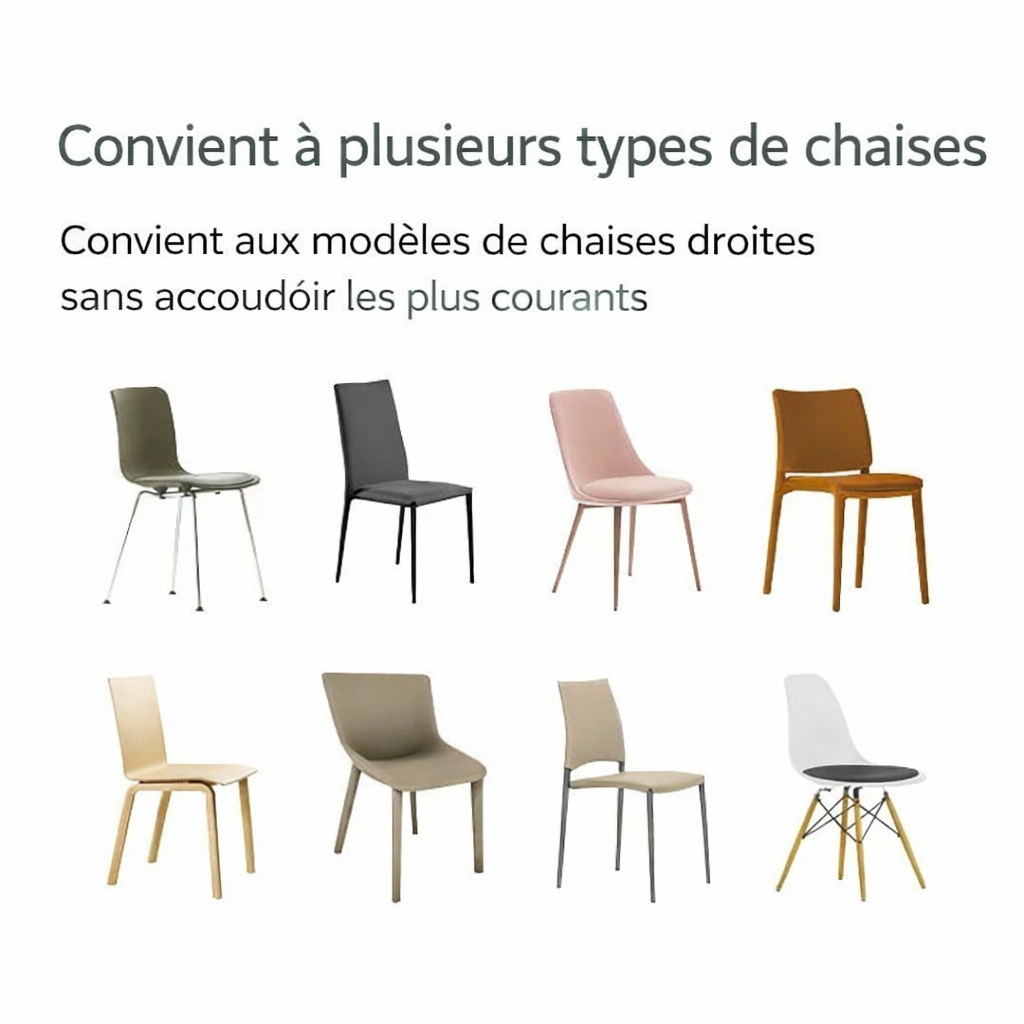 Housse de Chaise Mariage Bleue à Jupe Standard