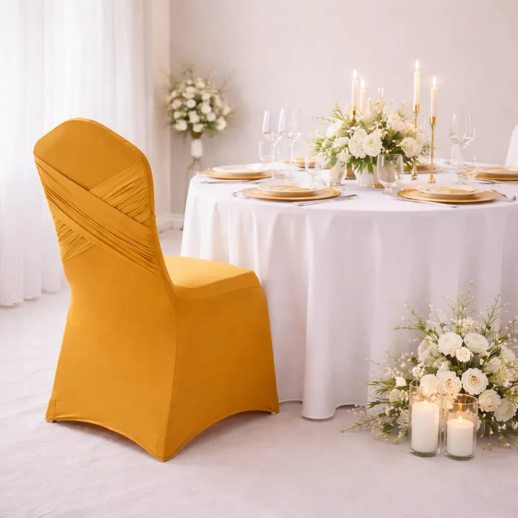 Housse de Chaise Mariage Décorative