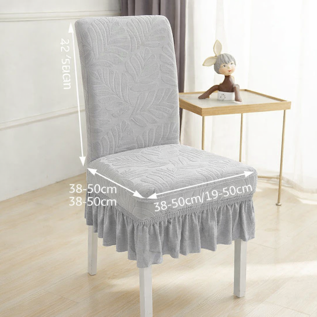 Housse de Chaise Mariage Epaisse à texture Dimensions