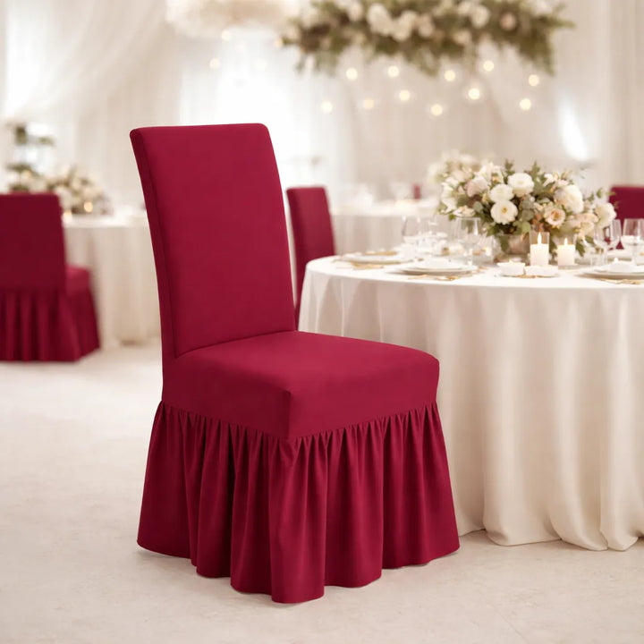 Housse de Chaise Mariage Minimaliste