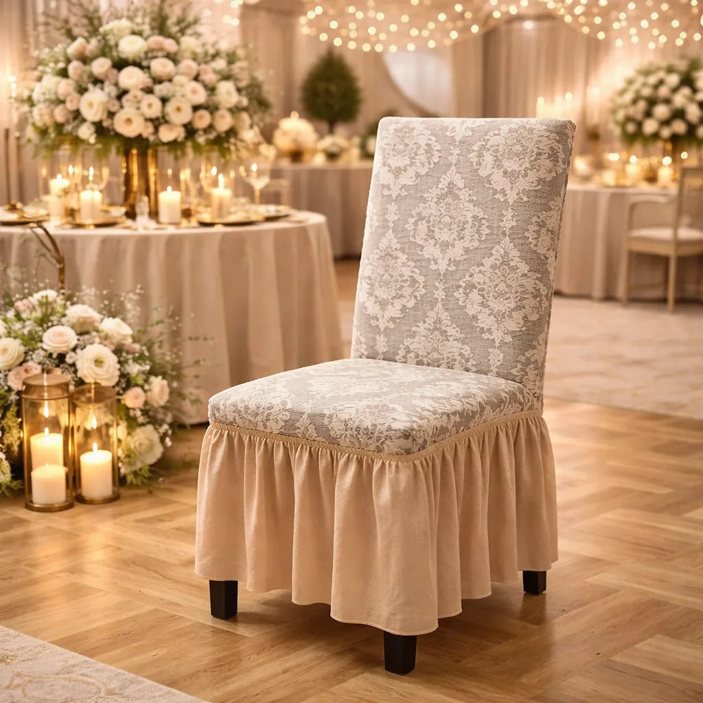 Housse de Chaise Mariage Rétro