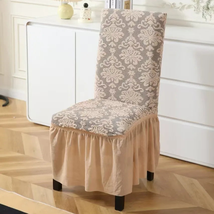 Housse de Chaise Mariage Rétro Design