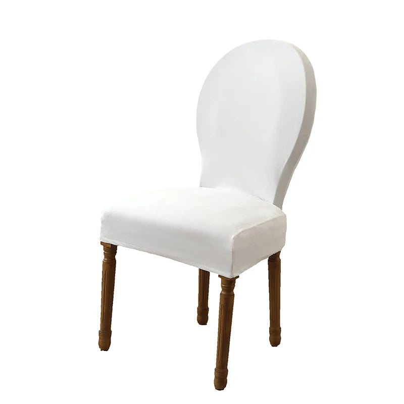 Housse de Chaise Mariage Veloutée Unique