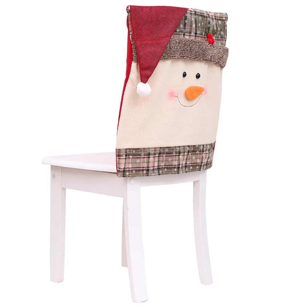 Housse de Chaise Noël Festive Design