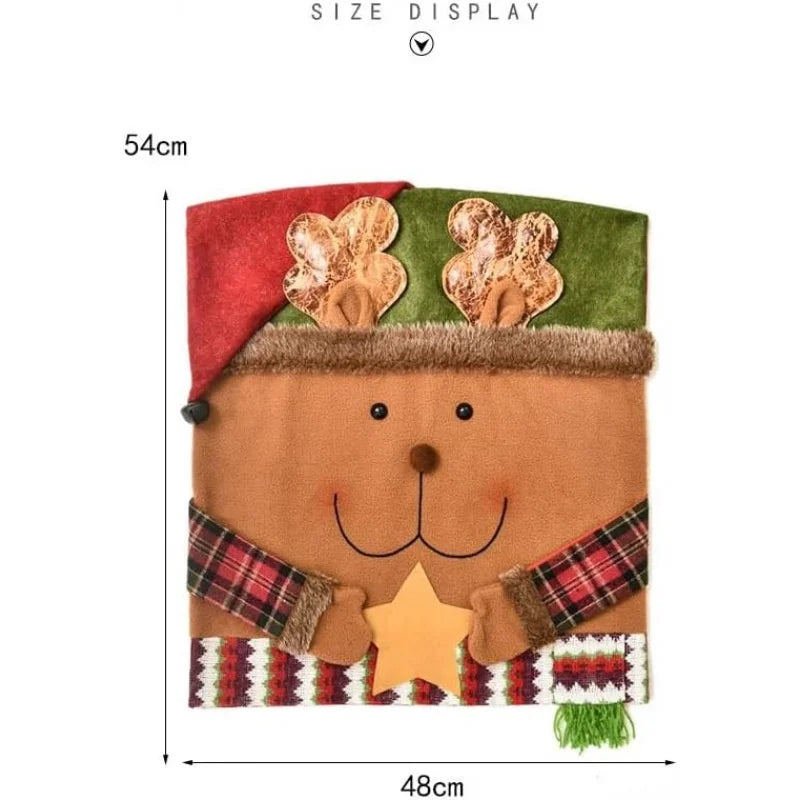 Housse de Chaise Noël Mignonne Dimension