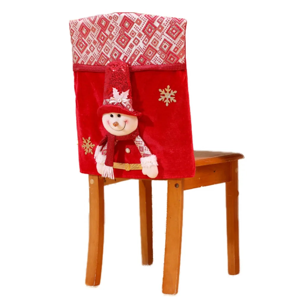 Housse de Chaise Rouge 3D Adorable