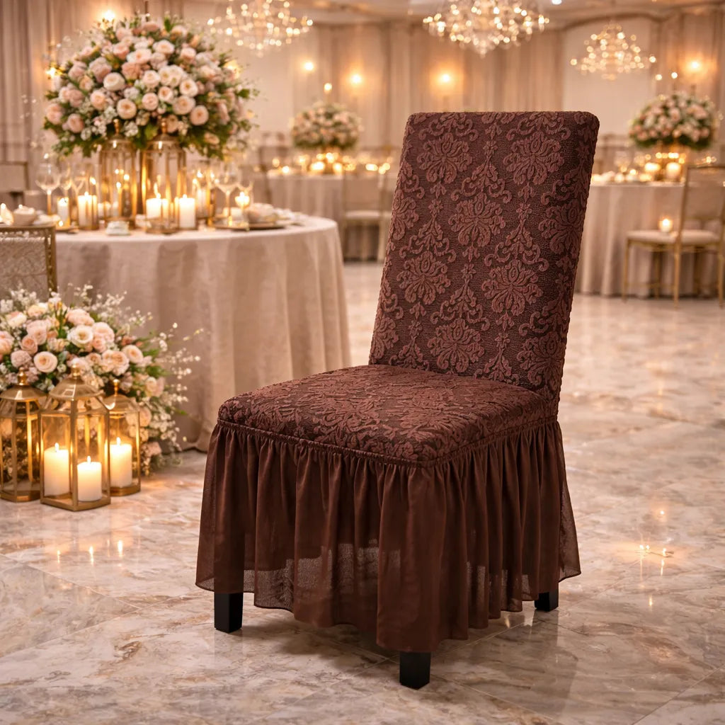 Housse de chaise Mariage Chic Vintage 