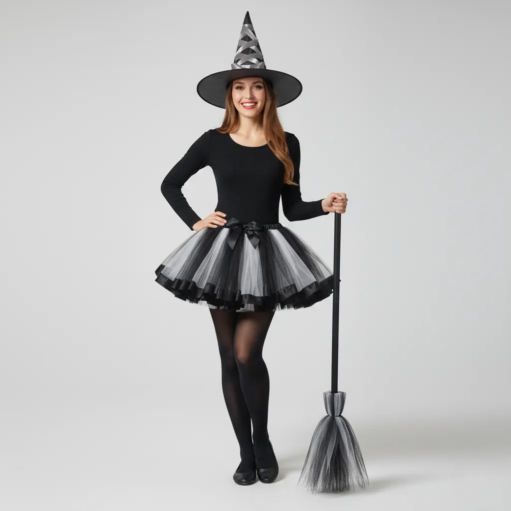 Jupe en Tulle Blanche Sorcière