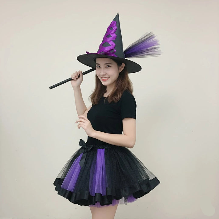 Jupe en Tulle Violette Sorcière