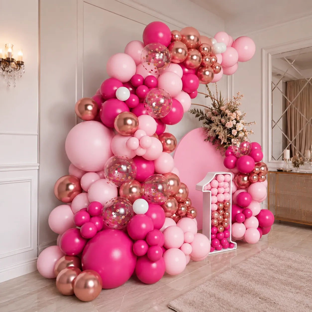 Kit Arche Ballon Girly Original