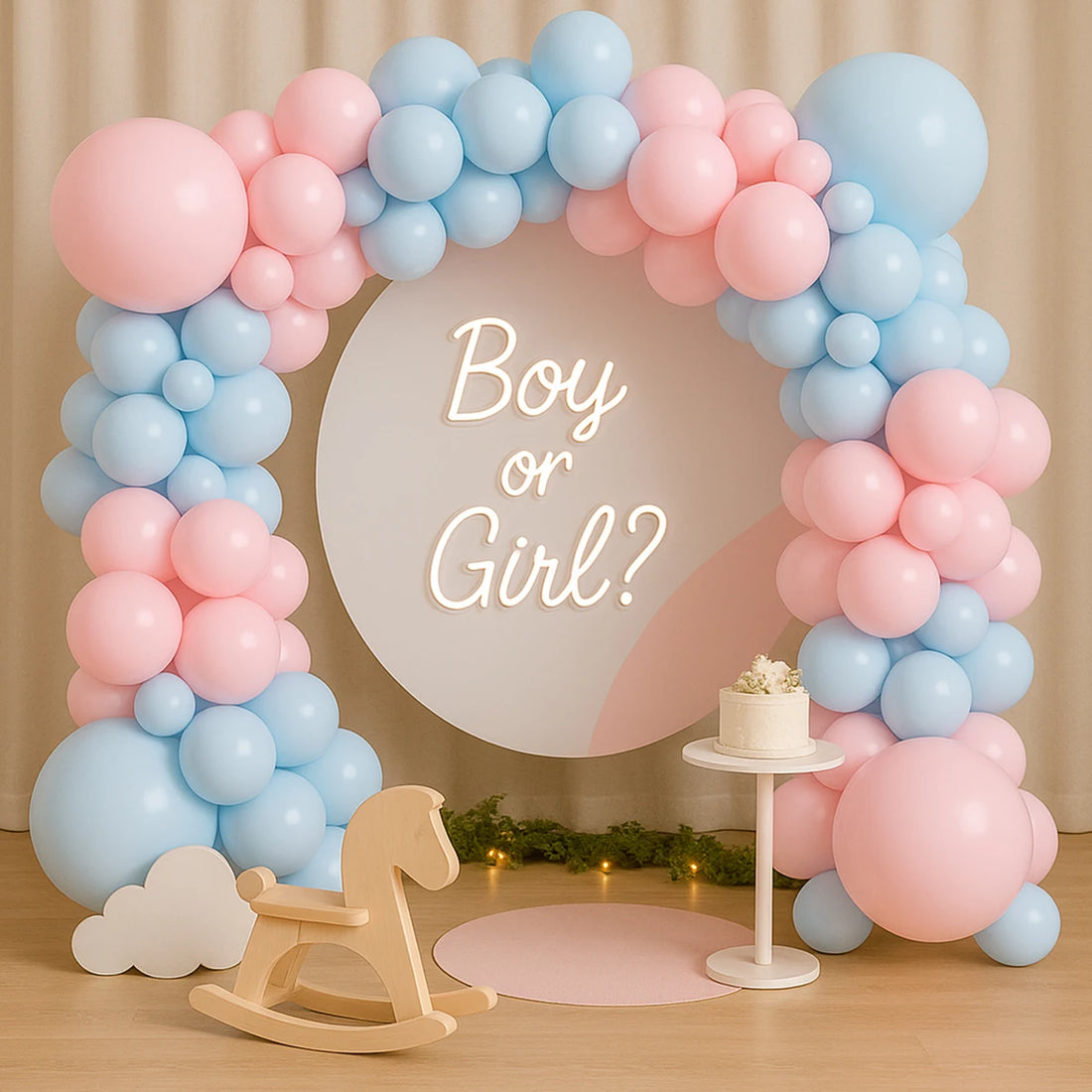 Kit Ballons Arc Baby Shower Unique