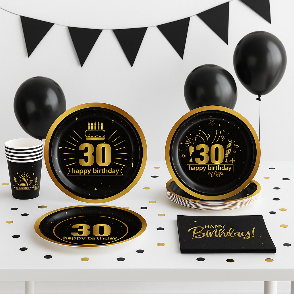 Kit Vaisselle 30 Birthday