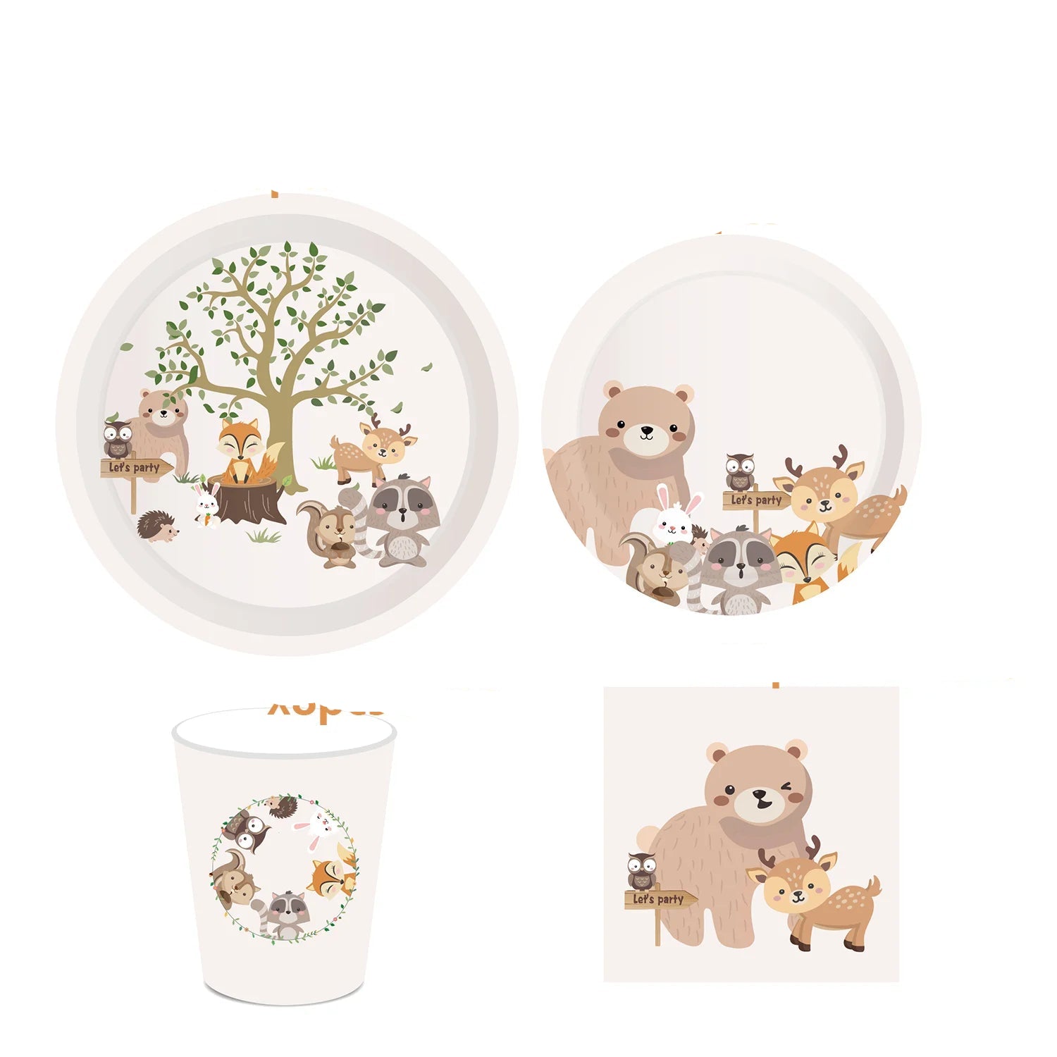 Kit Vaisselle Ours Mignons