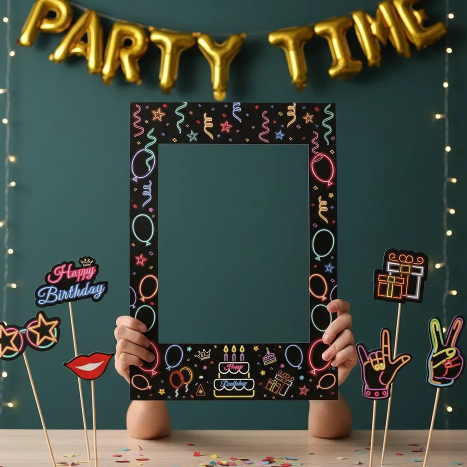 Kit accessoires Photobooth Fluorescent