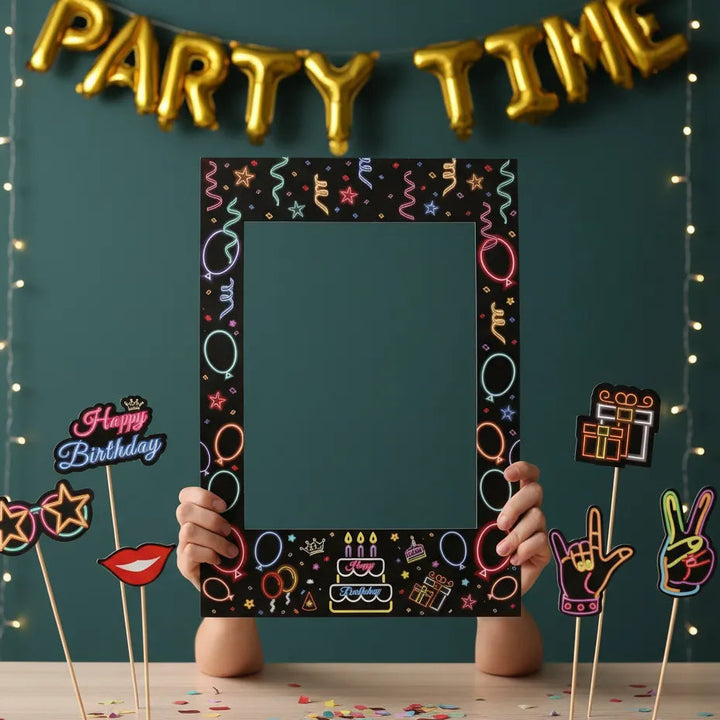 Kit accessoires Photobooth Fluorescent