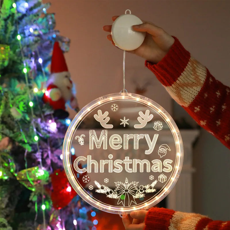Lampe LED Suspendue Merry Christmas