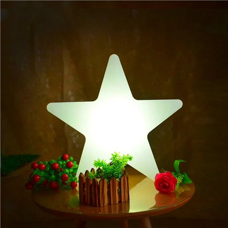 Lampe Noël Etoile LED Blanc